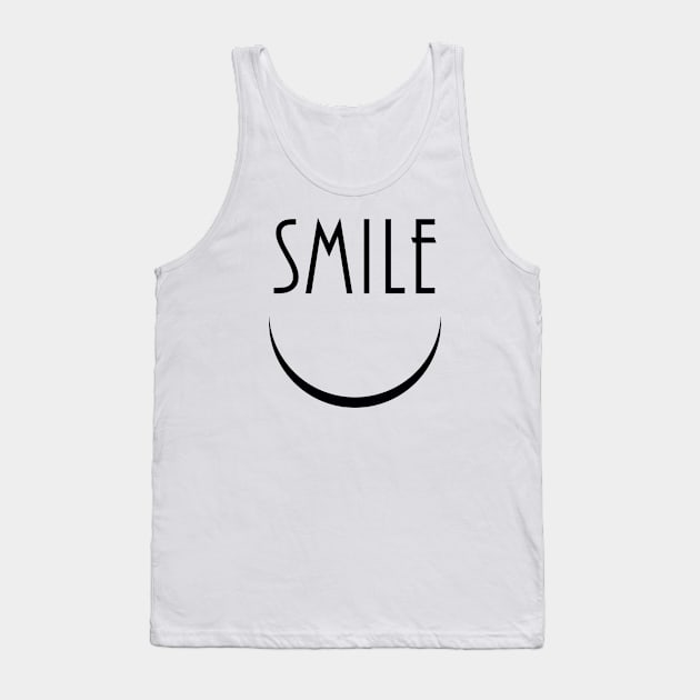 Smile Tank Top by SandraKC